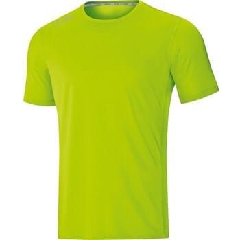 Jako Run 2.0 T-Shirt Heren - Fluo Groen | Maat: L