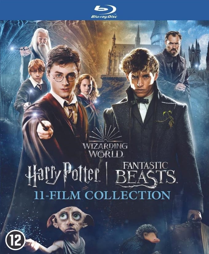 Harry Potter - 1 - 7.2 Collection + Fantastic Beasts 1 - 3 (Blu-ray)