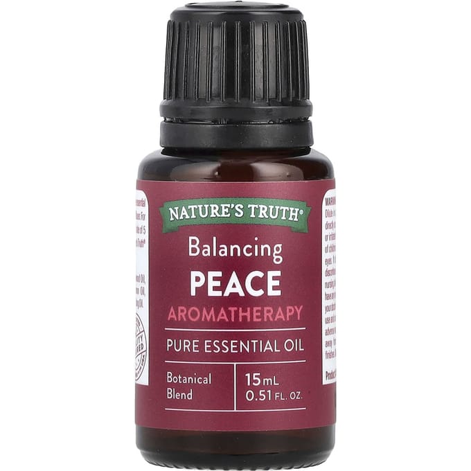 Nature'S Truth, Pure Essential Oil, Balancing Peace, 0.51 Fl Oz (15 Ml)