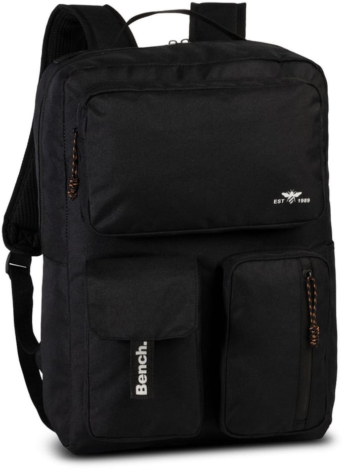 Bench. laptop rugzak rugzak met laptopvak Utility Backpack Black zwart