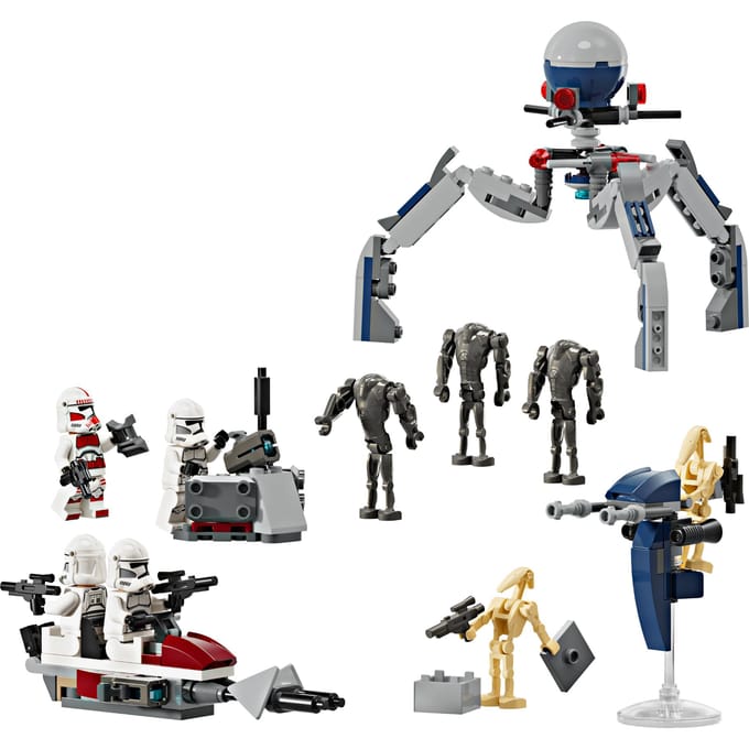 LEGO 75372 Clone Trooper %26 Battle Droid Battle Pack Bouwbaar The Clone Wars Speelgoed
