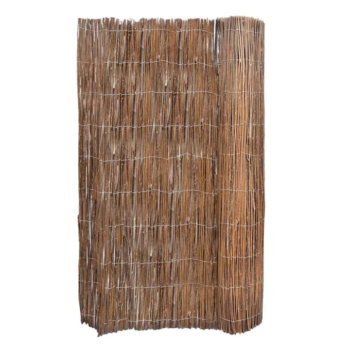 vidaXL - Scherm - 5x1 - m - wilgenhout