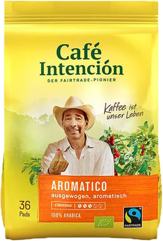 Café Intención Aromatico - 6x 36 pads