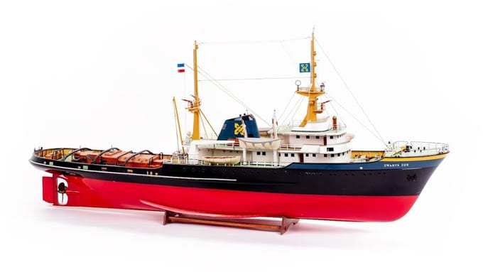 Billing Boats 592 Zwarte Zee sleepboot - kunststof romp