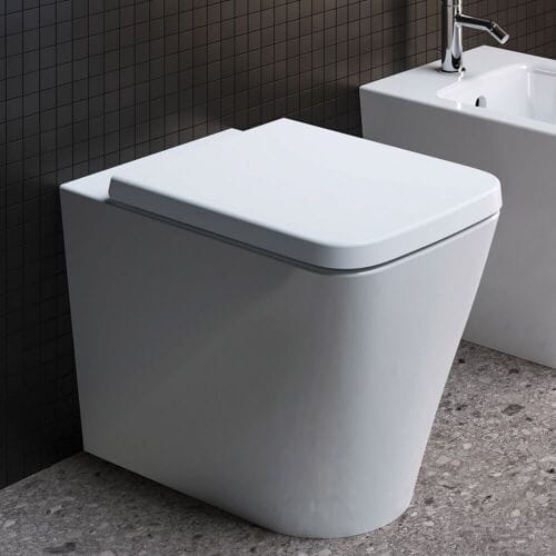 Ideal Standard pedestal washdown toilet with AquaBlade T368801