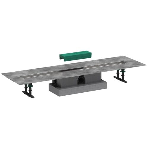 Hansgrohe uBox universal - Complete set voor standaard installatie 90 cm douchegoten rvs 56025180
