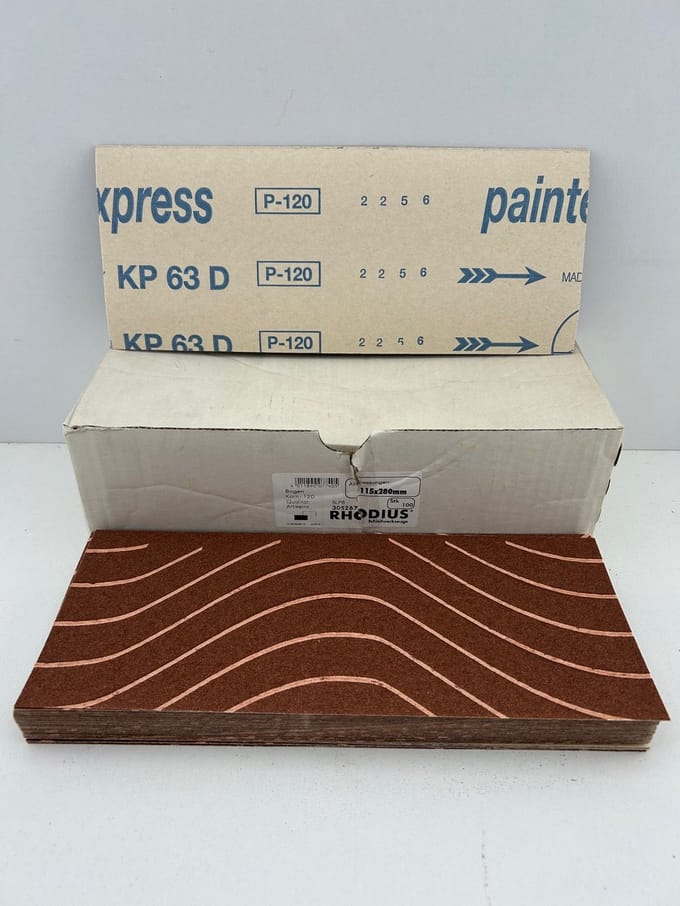56 Rhodius schuurvellen 115 x 280mm Korrel 120