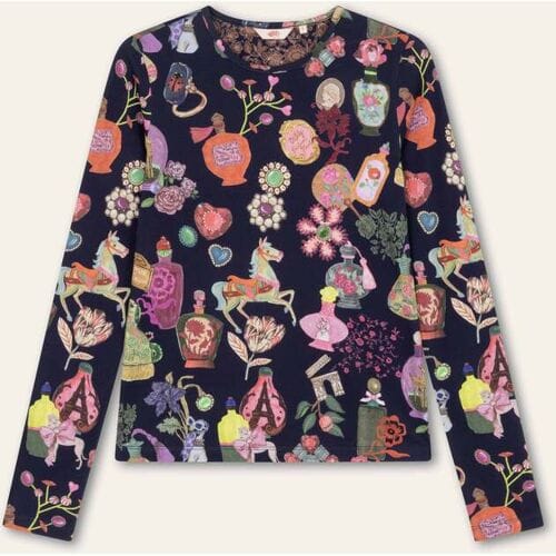 Oilily Tomorrowland Top- maatXS Peacoat