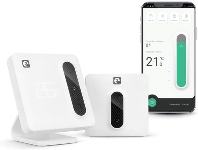 Slimme Wifi Thermostaat Radiator - Met App, Spraakbediening en Energiebesparing