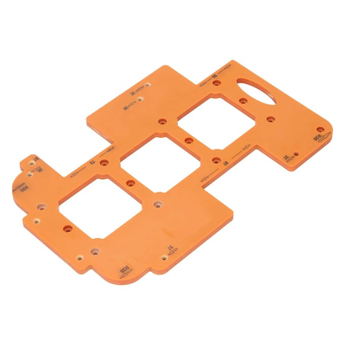 Schakelaar Stopcontact Onderdoos Sjabloon 7x7cm Gat Multifunctioneel R20 R25 R30 Hoekradius Sjabloon