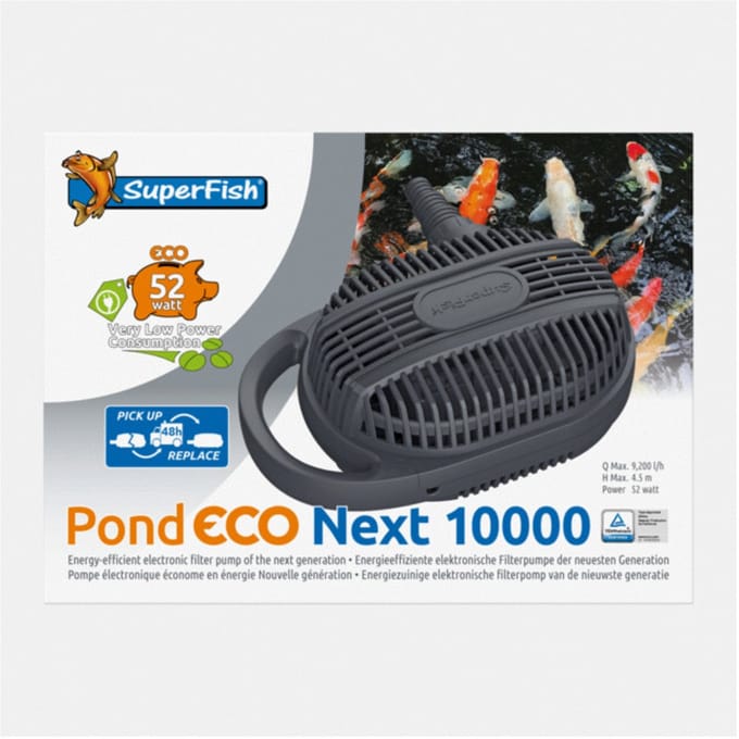 Superfish Pond Eco Next 10.000 - Pompen - 52 Watt