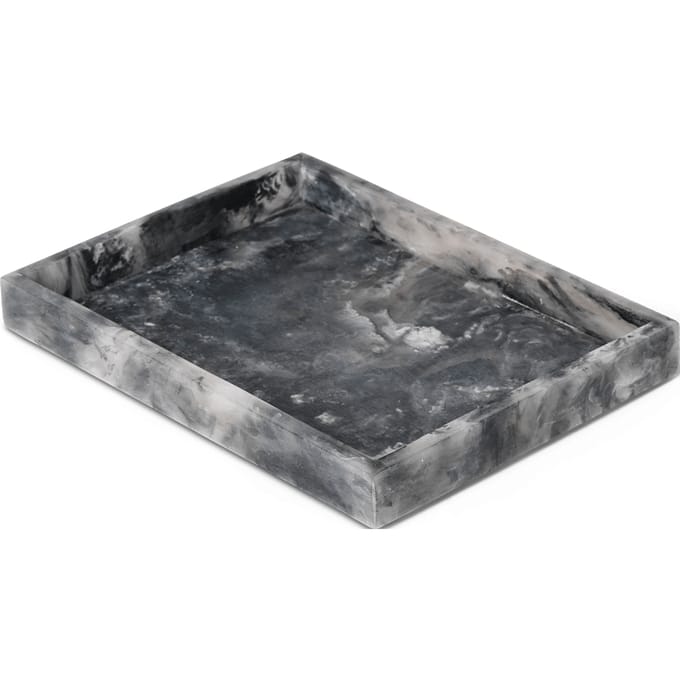 Ferm Living Mist Dienblad - charcoal - 15 x 20 cm