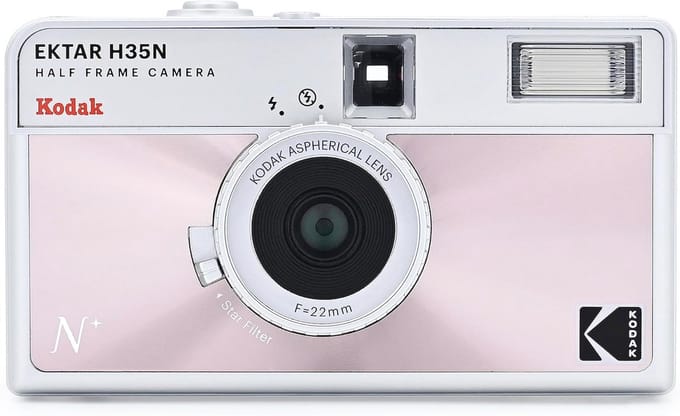 35mm Halfframe Filmcamera met Gloeilampfunctie en Sterfilter