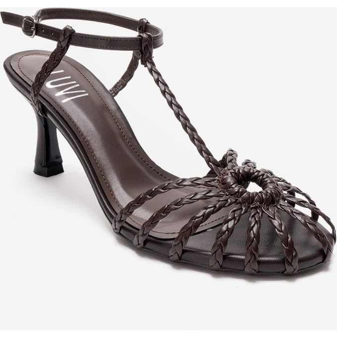 Gerald Gevlochten Riem Stiletto Pump