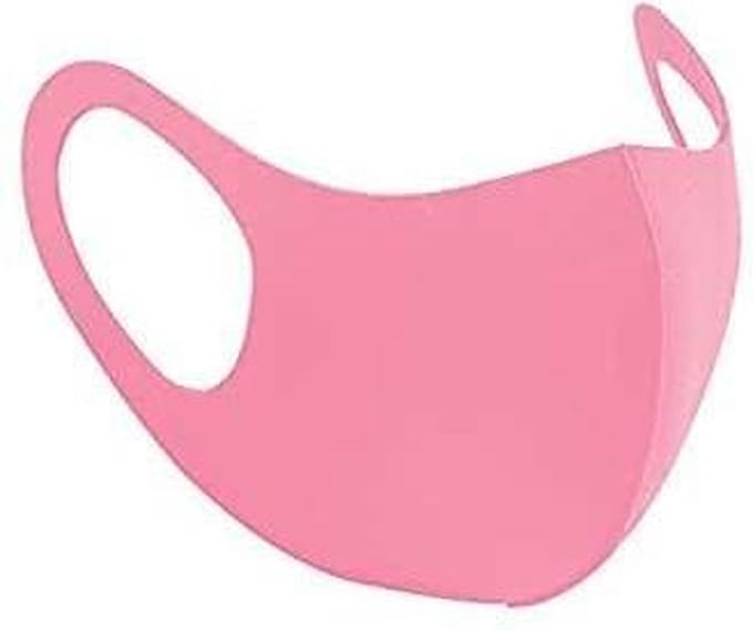 Premium Ice Silk Mondmasker – Wasbaar – Roze