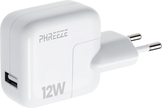 Usb adapter - 5v 2a - Universeel - Usb oplader voor telefoon & tablet - Usb lader - Phreeze origineel