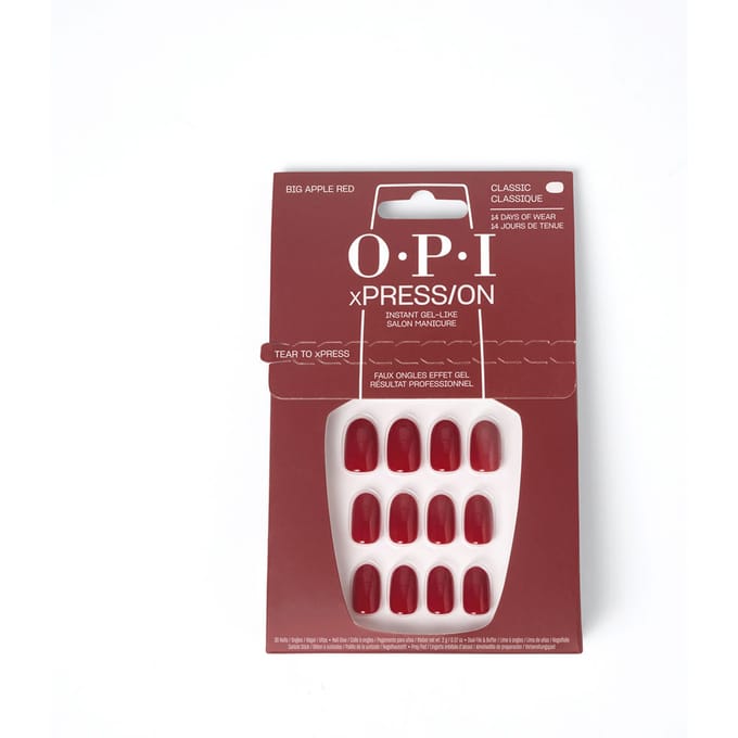 Opi Xpress/on Kunstnagels Iconische Kleuren #big Apple Red