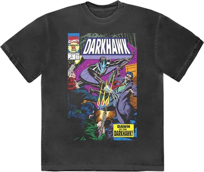 Marvel Darkhawk - Comic Cover Heren T-shirt - M - Zwart