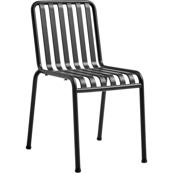 HAY - Palissade Chair - antraciet - zwart