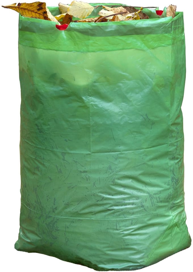 Nature - Tuinafvalzak (3st.) - Multifunctioneel met trekkoord - 100L