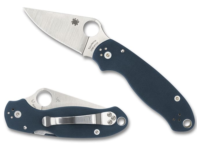 Spyderco Zakmes Para 3 Blue CPM SPY27 PE