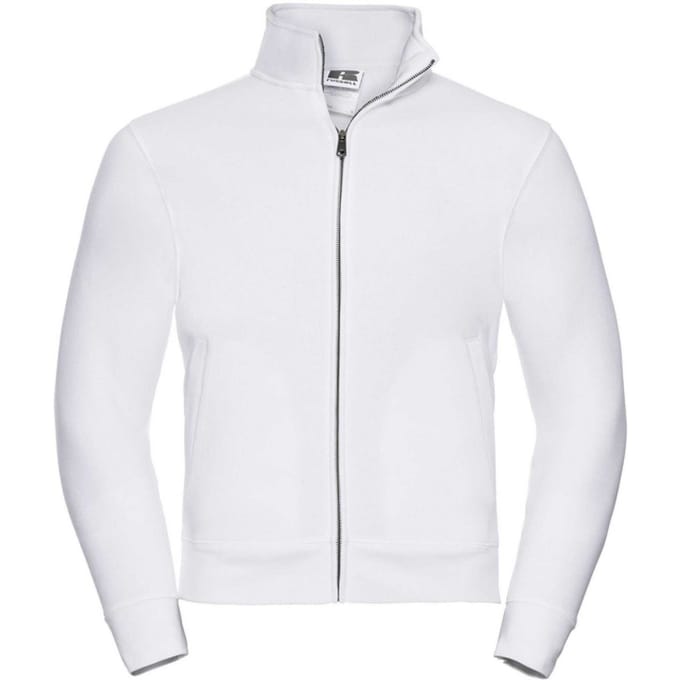 Russell Heren Authentiek Sweatjack (Wit)
