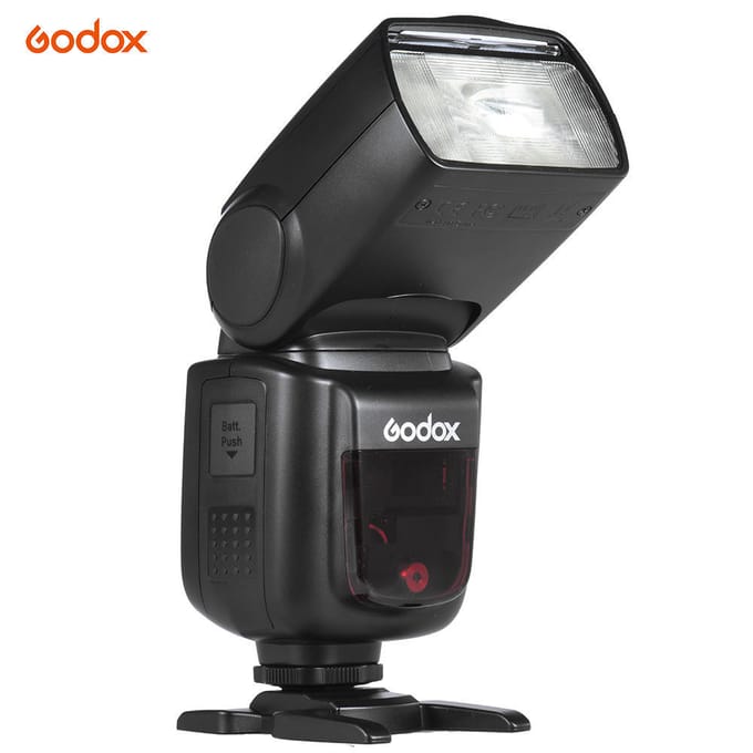 Godox V850II GN60 2.4G Uit Camera 1/8000s HSS Camera Flitser Speedlight Speedlite Ingebouwd 2.4G EU Plug gray