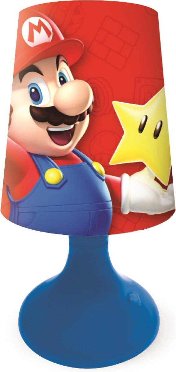 Mini lampe de chevet veilleuse sans fil Super Mario