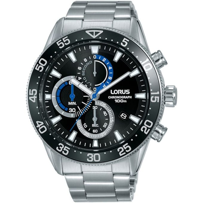Lorus RM335FX9 Heren Horloge 45mm Chronograph 10 ATM