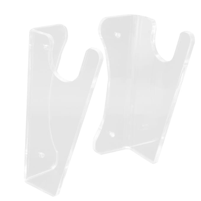 Support Mural Universel Support de Présentation en Acrylique Transparent Support Mural Horizontal pour Épée Laser white