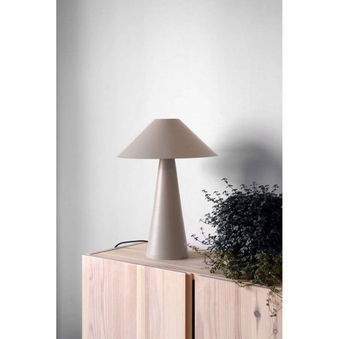 Globen Lighting tafellamp Cannes, beige, hoogte 40 cm