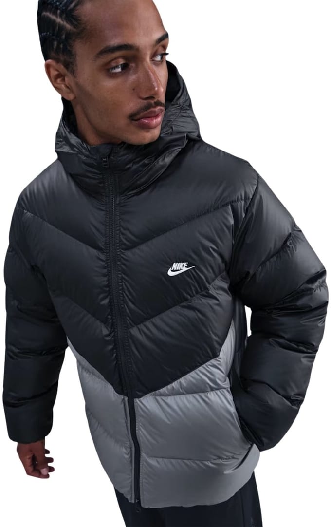 Nike Windrunner Dons Winterjas Hq7790-061 - Kleur Zwart - Maat L