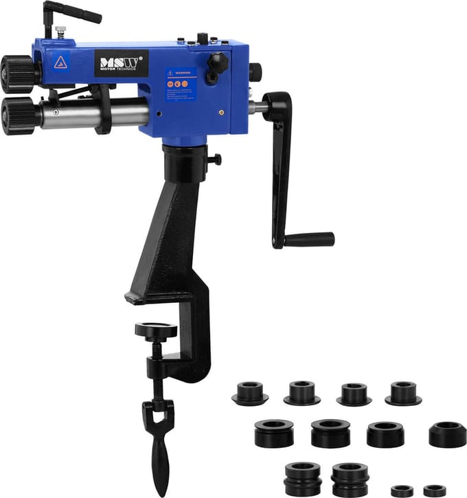 MSW Felsmachine - 177 mm - handmatig - 6 paar matrijzen 10061175