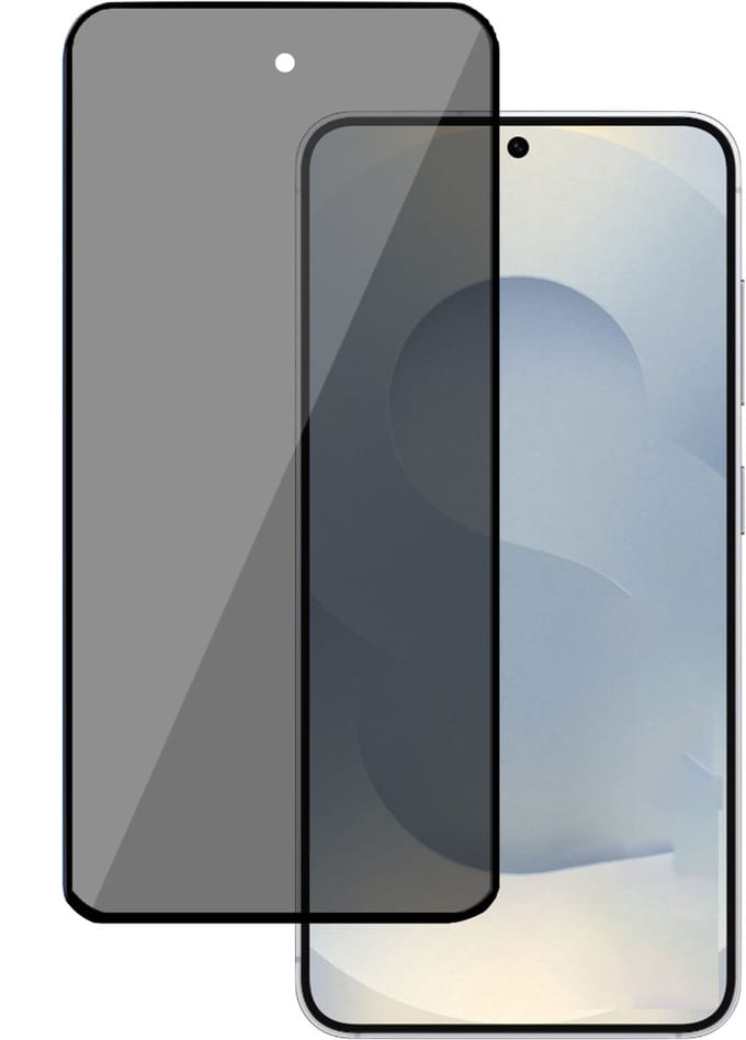 TechNow Privé Screenprotector geschikt voor Samsung Galaxy S25 Plus - Privacy Beschermglas - Privacy Proteqt+