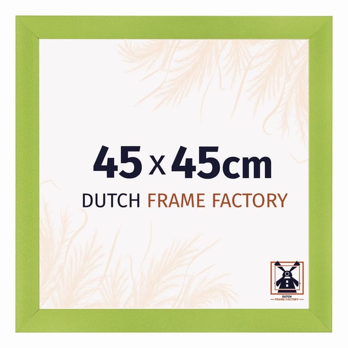 Fotolijst 45x45 cm - MDF - Groen - Praag