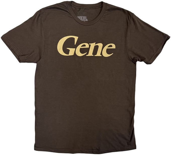 Gene - Classic Logo Heren Tshirt - S - Bruin