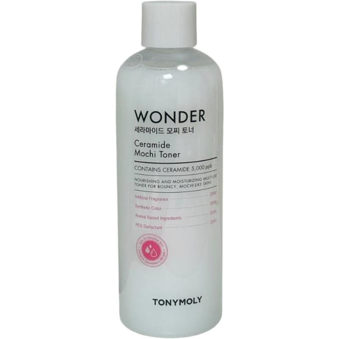 TONYMOLY Wonder Ceramide Mochi Toner 500ml gray