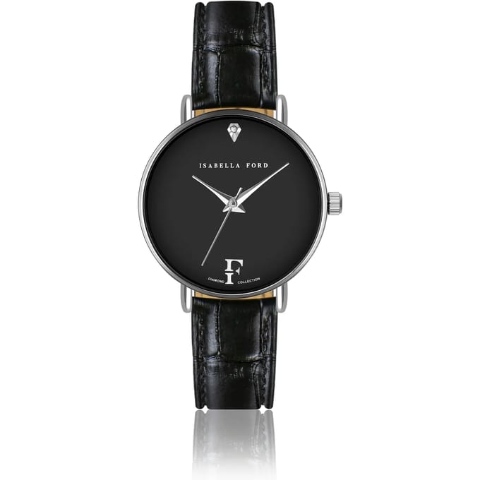 Lederen horloge voor vrouwen Isabella Ford Infinity