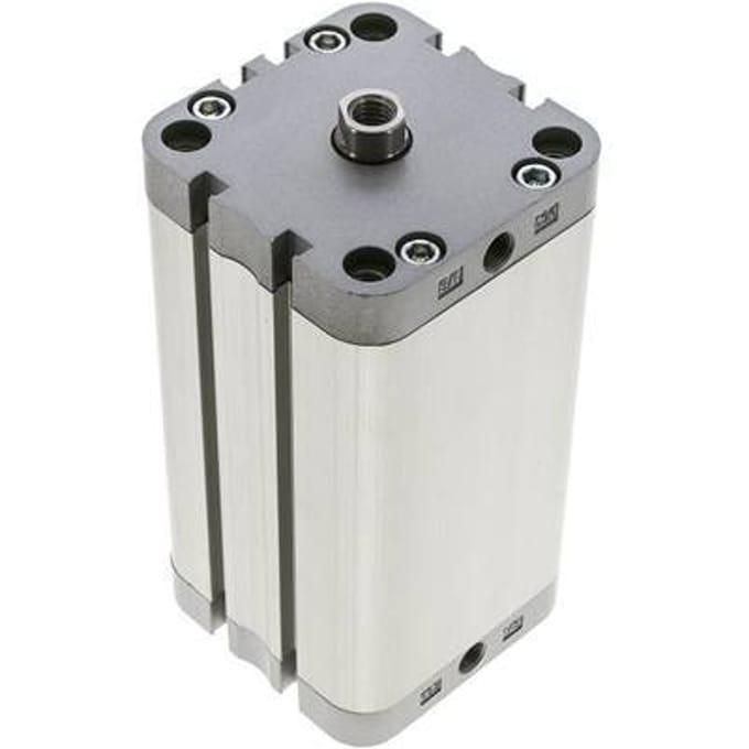 ISO 21287 Compacte Dubbelwerkende Cilinder 63-100mm - Magnetisch