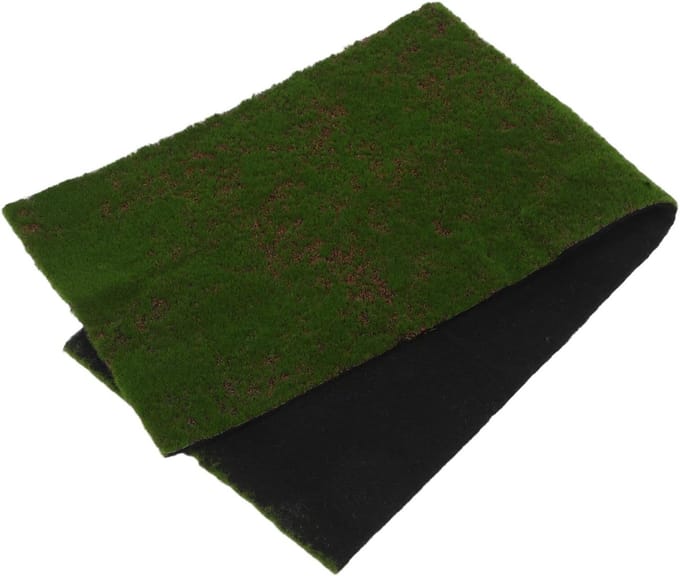 Kunstmosmat - Nepgras - Tuindecoratie - Weerbestendig - 100x30 cm - Groen