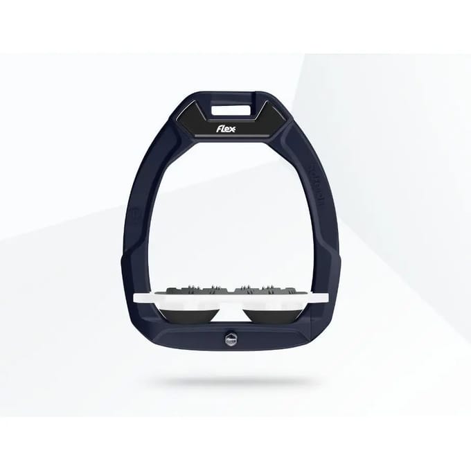 Veiligheidsstijgbeugels Plat Ultra Grip Rood/Wit/Zwart Flex-On Safe-On