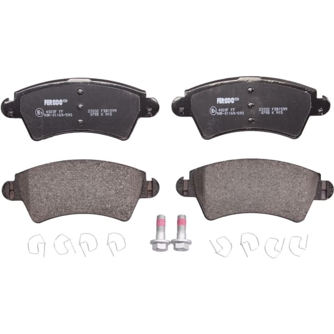 Remblokset FERODO FDB1599, voor