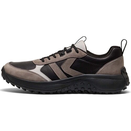 Keen - KS86 Leren Heren Sneakers Black/Steel Grey - Maat 44