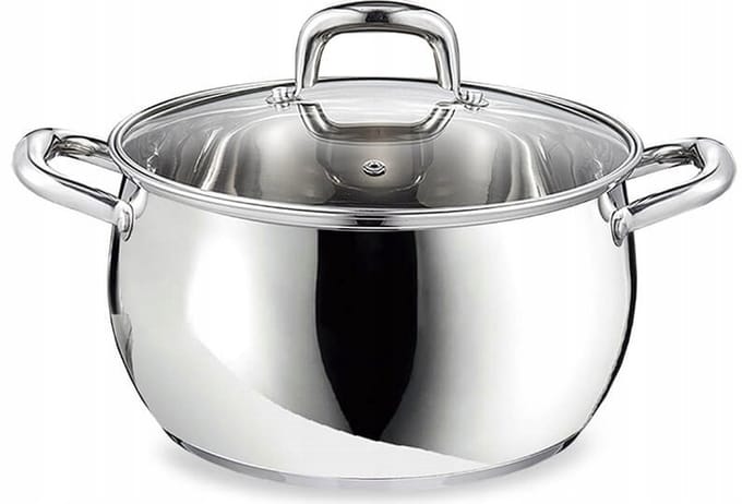 Maestro Kookpan met Deksel 16 cm - 2L RVS
