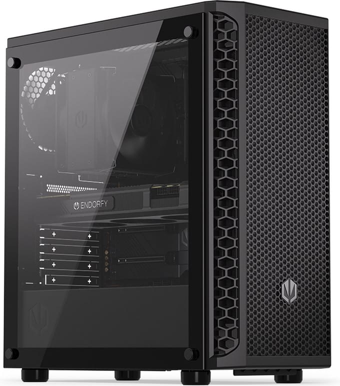 Cooling.pl Endofa Signum 300 Air Pc-Behuizing Met Grote Ventilatie En Design