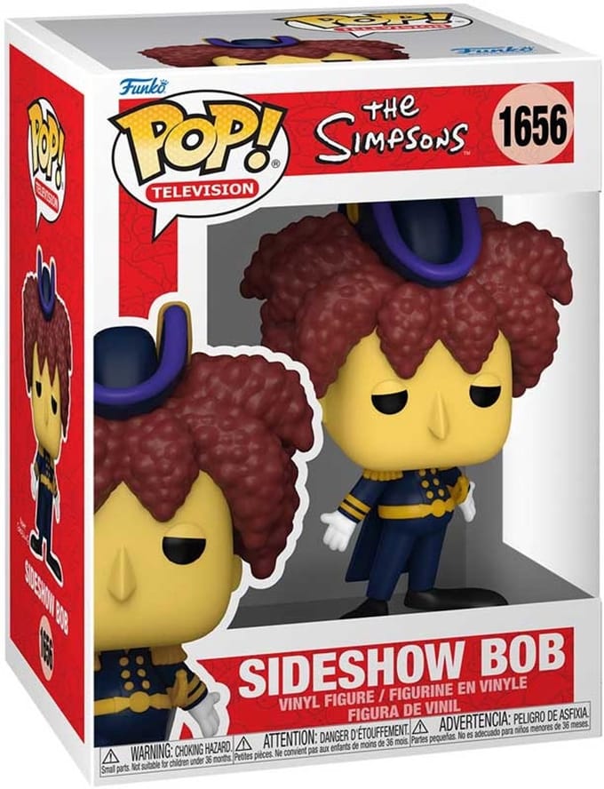 Die Simpsons Sideshow Bob vinylfiguur 1656 Funko Pop! standaard PVC -