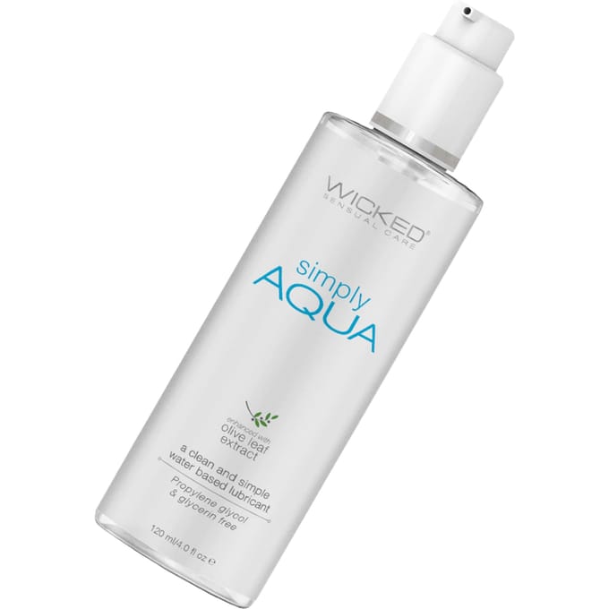 Wicked - Simply Aqua glijmiddel 120 ml  - 120ml