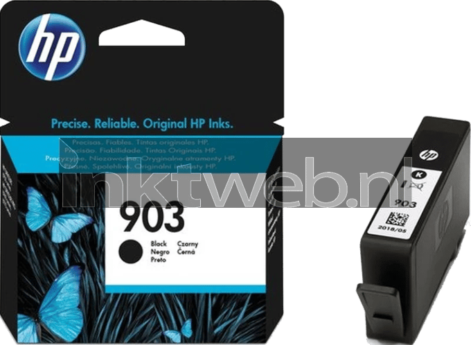 HP T6L99AE nr. 903 inktcartridge zwart (origineel)