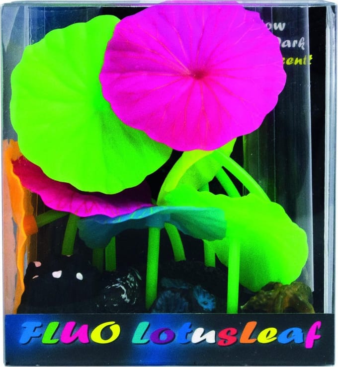 Superfish Fluo Lotus Leaf 11x10x7.5 cm Paars