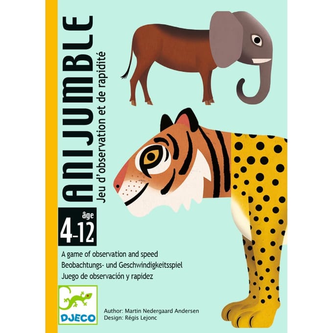DJECO kaartspel anijumble 4 jr+